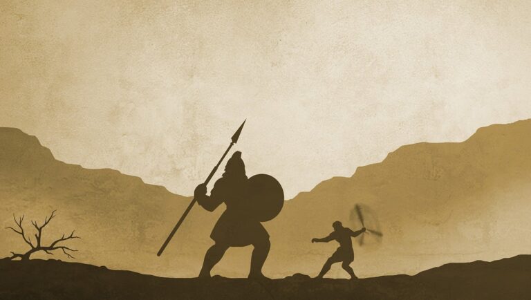 David and Goliath